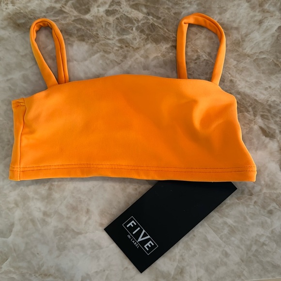 NWT Five Dancewear Icon Top in Apricot size Youth Small - Picture 4 of 8